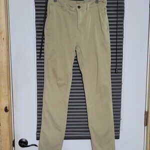 George slim straight khaki pants mans size 30 x 32